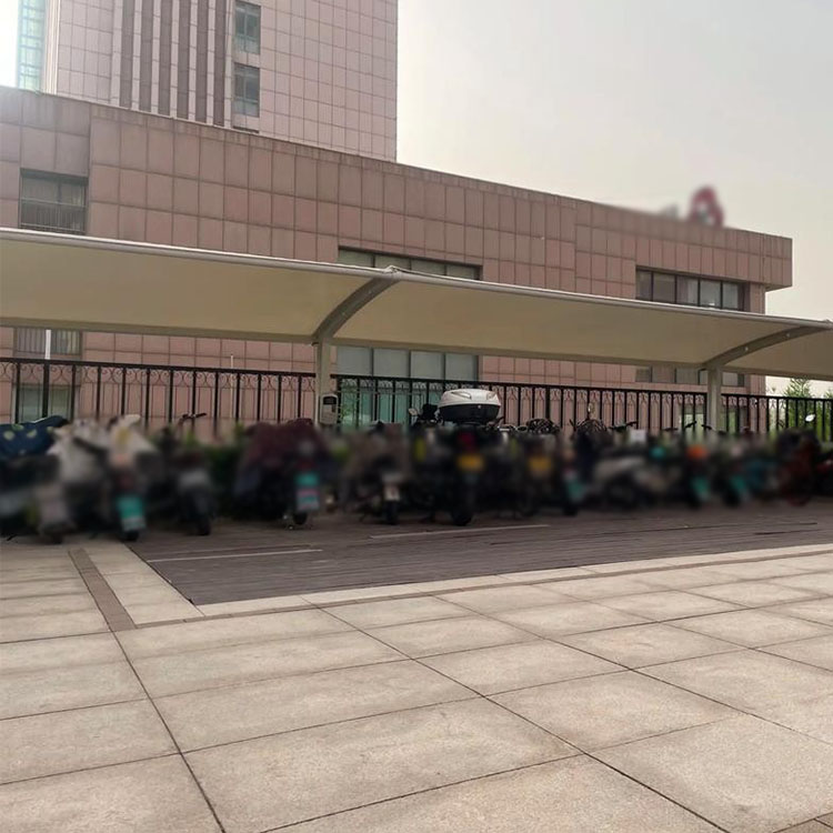 衡山县膜结构电动车棚